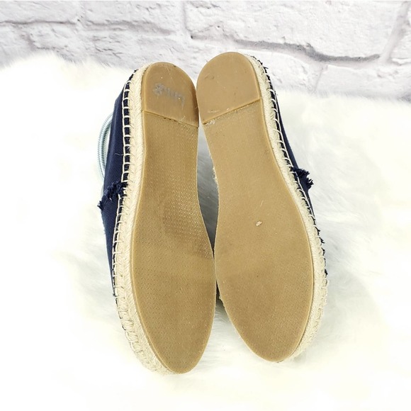 J mclaughlin redding espadrille shoes size 7 blue - Picture 7 of 9